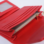 Letter Embossed Pu Wallet