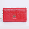 Letter Embossed Pu Wallet