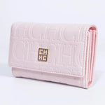 Letter Embossed Pu Wallet