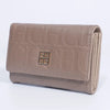 Letter Embossed Pu Wallet
