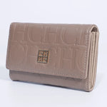 Letter Embossed Pu Wallet