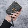 Printed PU Short Wallet