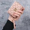 Printed PU Short Wallet