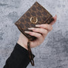 Printed PU Short Wallet