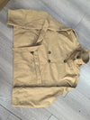 Chic Casual Cropped Trench Jacket
