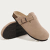 Suede Cork Mule Slipper