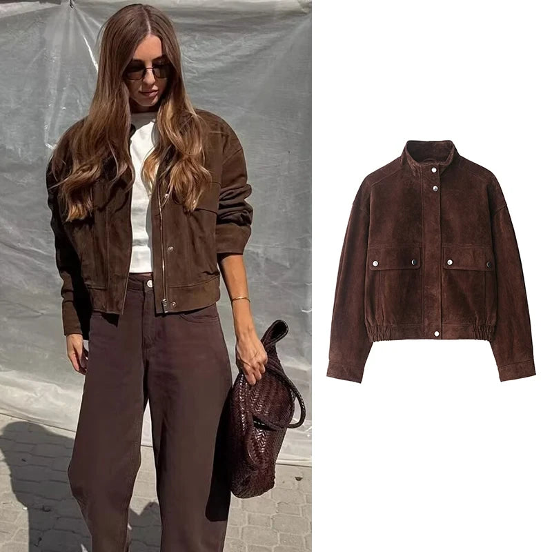 Slim Warm Casual Pocket Jacket