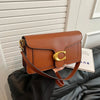 Minimalist Solid Color Crossbody Bag