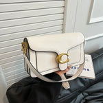Minimalist Solid Color Crossbody Bag