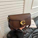 Minimalist Solid Color Crossbody Bag