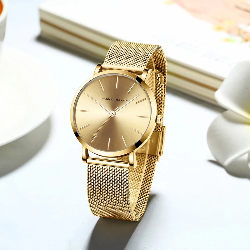 Minimalist Rose Gold Watch