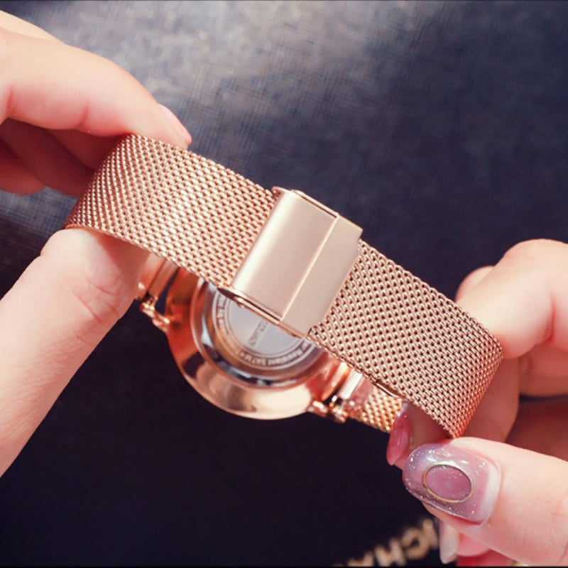 Minimalist Rose Gold Watch
