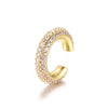 Cubic Zirconia Cartilage Clip Earrings