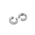 Cubic Zirconia Cartilage Clip Earrings