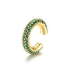 Cubic Zirconia Cartilage Clip Earrings