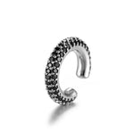 Cubic Zirconia Cartilage Clip Earrings