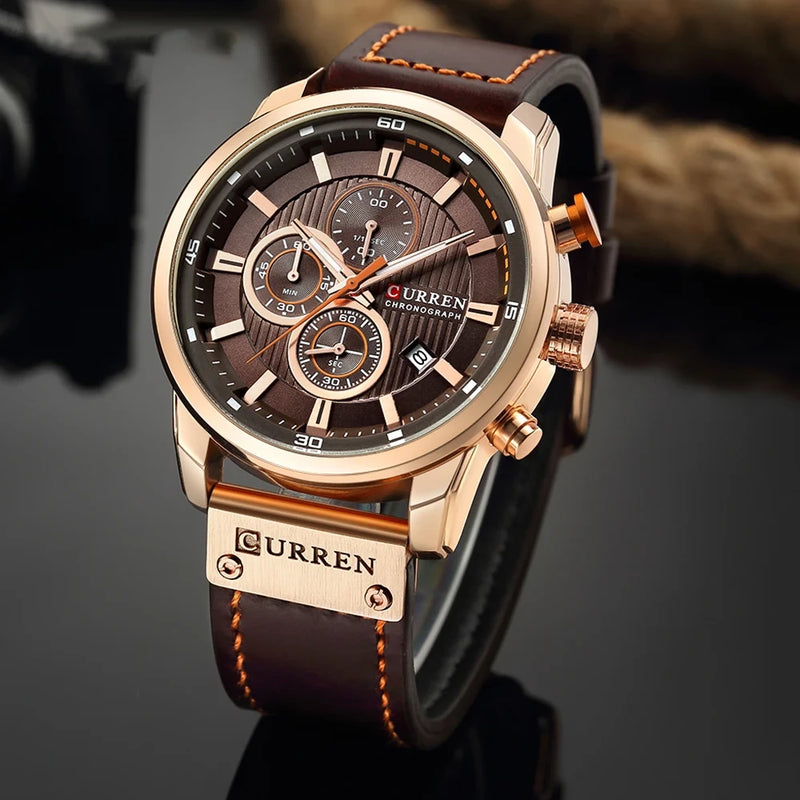 Curren Quartz Chronograph Watch
