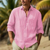 Lightweight Cotton Linen Casual Shirt