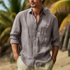 Lightweight Cotton Linen Casual Shirt