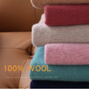Wool O-Neck Pullover Sweater