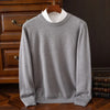 Wool O-Neck Pullover Sweater