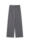 High Waist Straight Trousers
