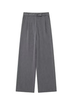 High Waist Straight Trousers