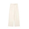 High Waist Straight Trousers