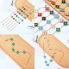 Colorful Clover Chain Bracelet